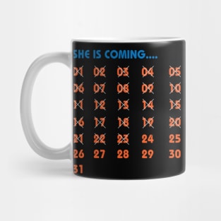 She is pregnant Mug